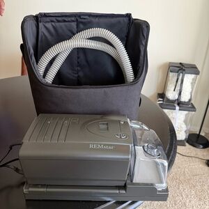 Pro CPAP Machine with Black Carry Case - Gray